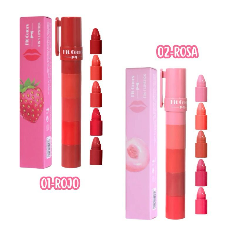 Labial Fit Colors 5 en 1 REF 137
