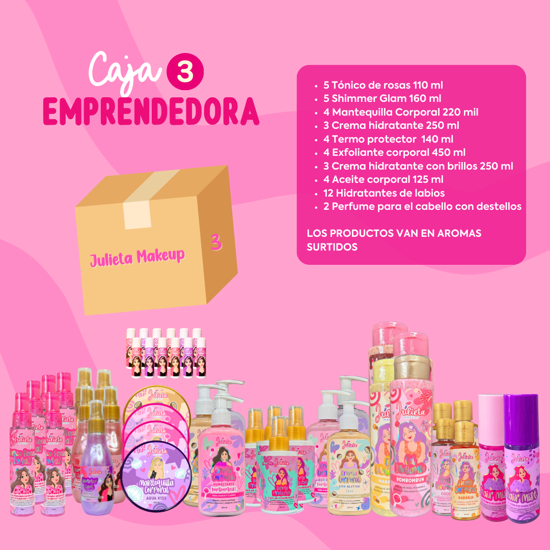 CAJA EMPRENDEDORA 3 JULIETA