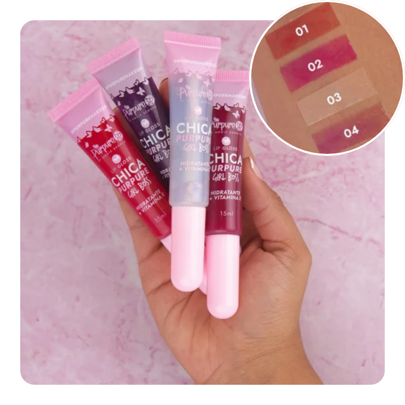 Lip Gloss Chica Purpure REF 669