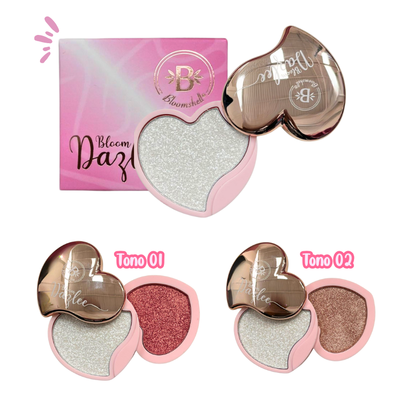 Sombras Corazon Bloom Dazlee REF 164