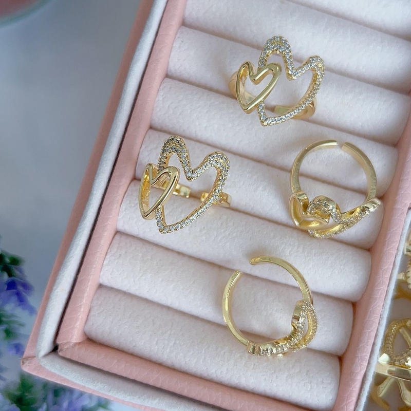 Anillo corazones REF 1.209