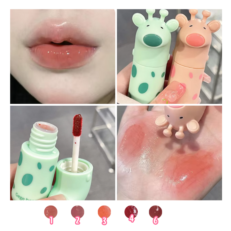 Tinta y Lip gloss Jirafa REF 474