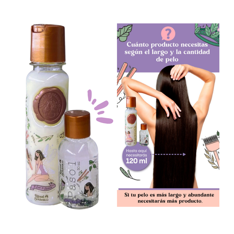 Keratina Ritual Botánico Pequeña 120 ml REF 622