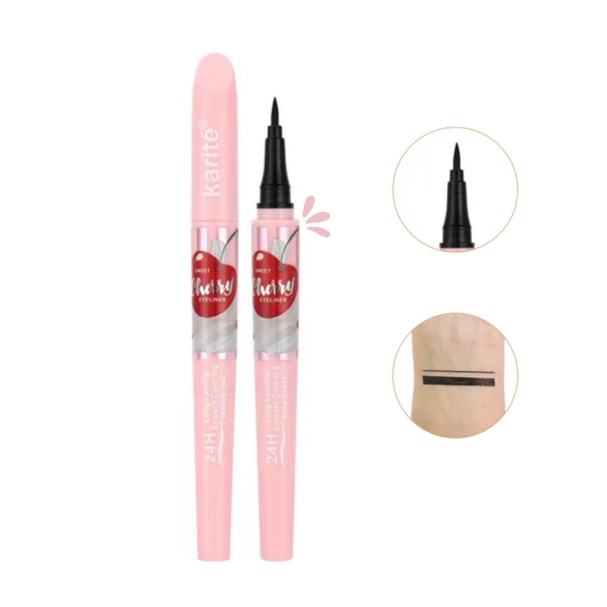 Delineador Liquido Cherry REF 200