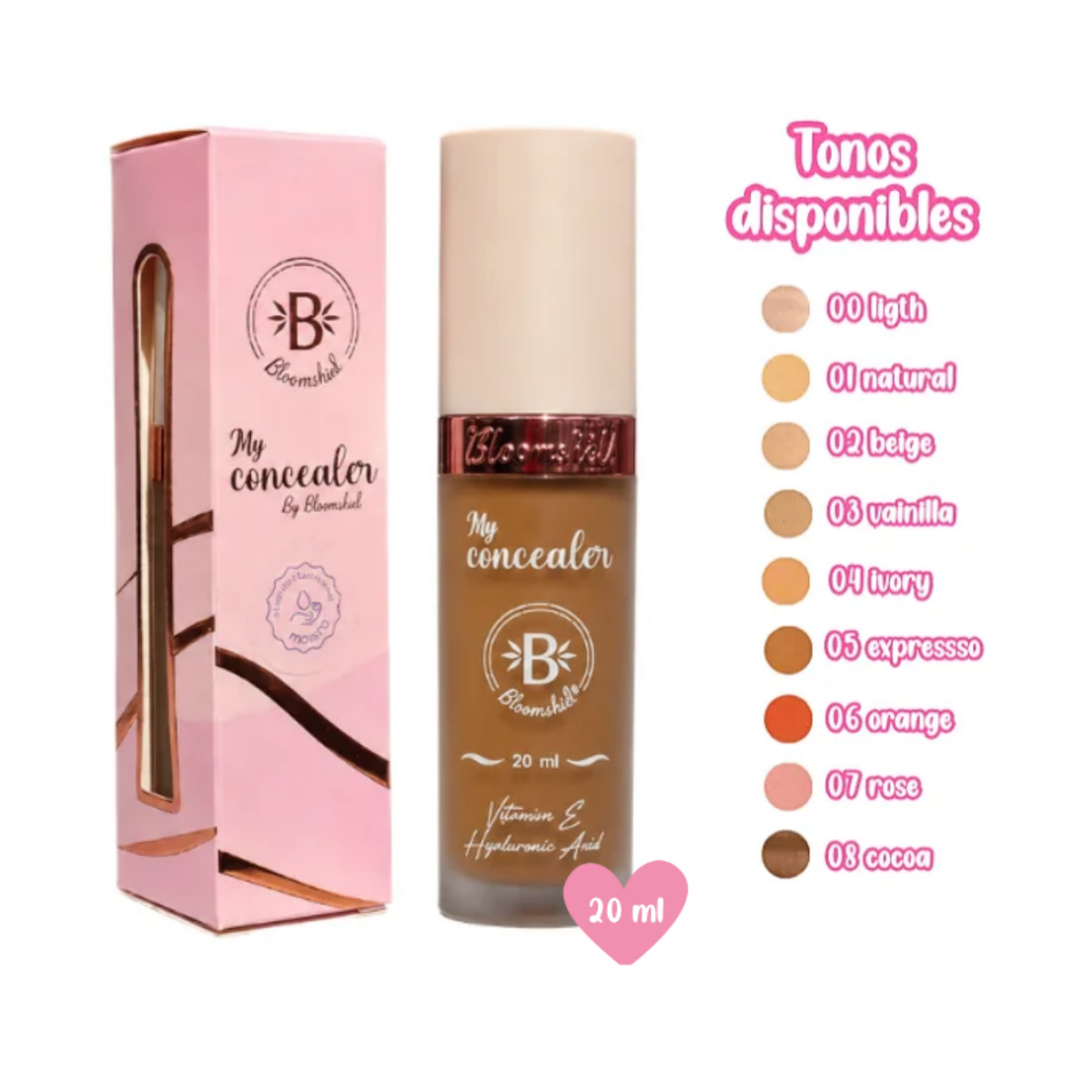 Corrector grande bloomshell 20ml REF 219