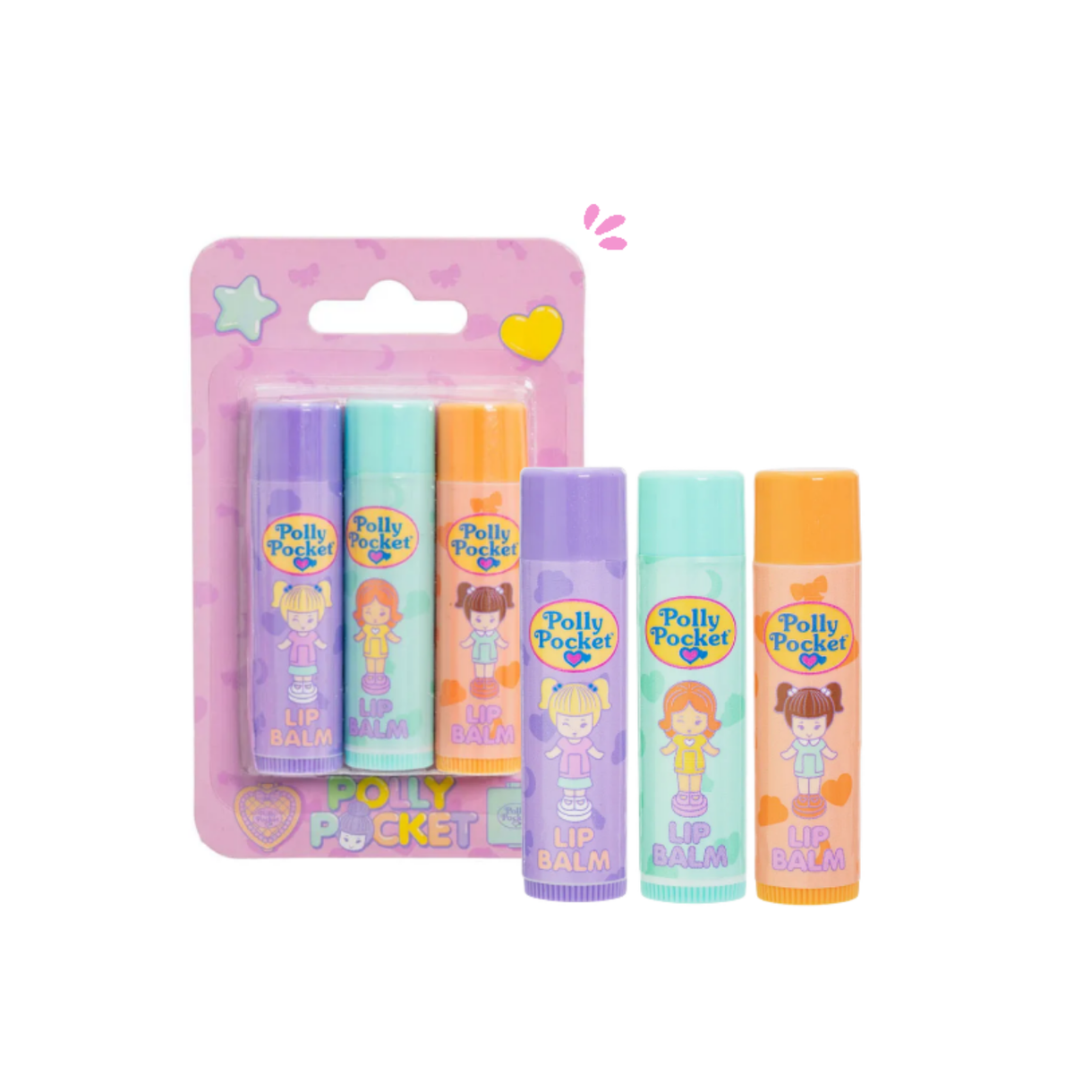 Lip Balm X3 Polly Pocket REF 501