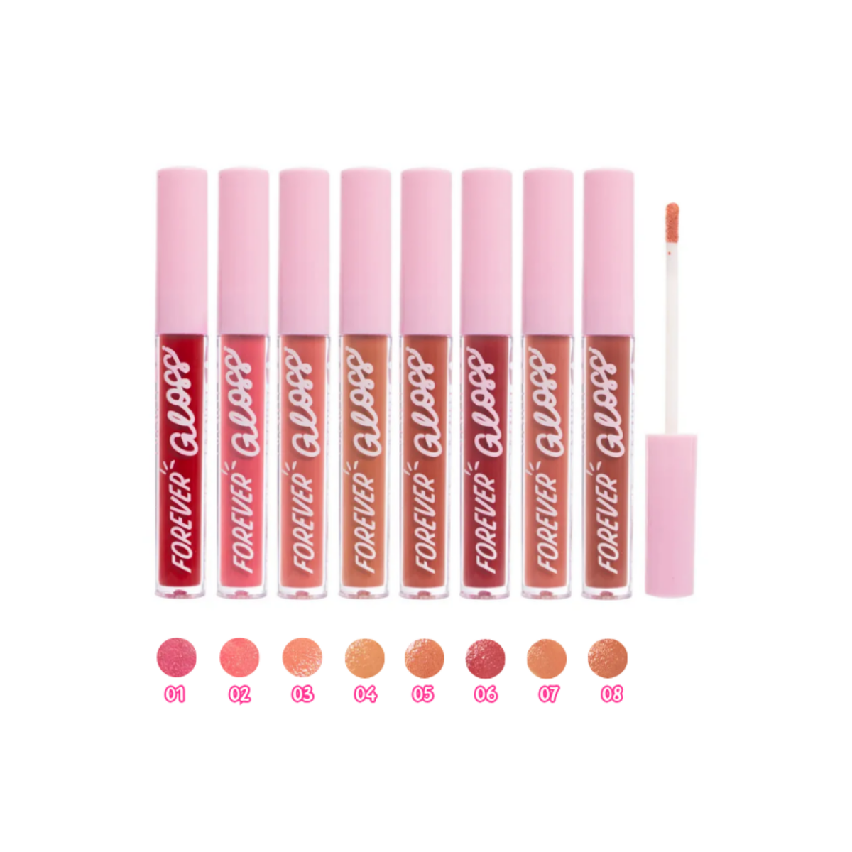 Kit X8 Forever Gloss Trendy REF 961