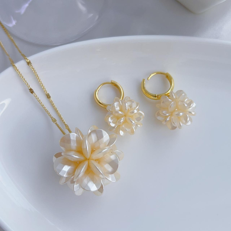 Set Flor Marfil REF. 1219