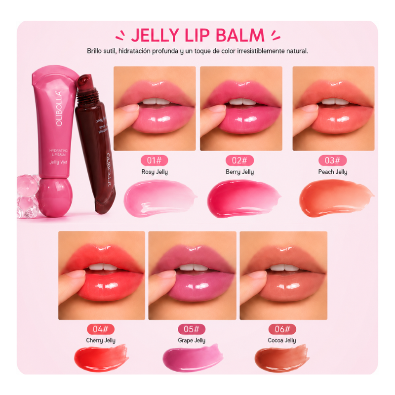 Jelly Lip Balm Hidratante REF. 777
