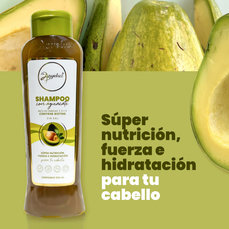 Shampoo De Aguacate Anyeluz REF 373