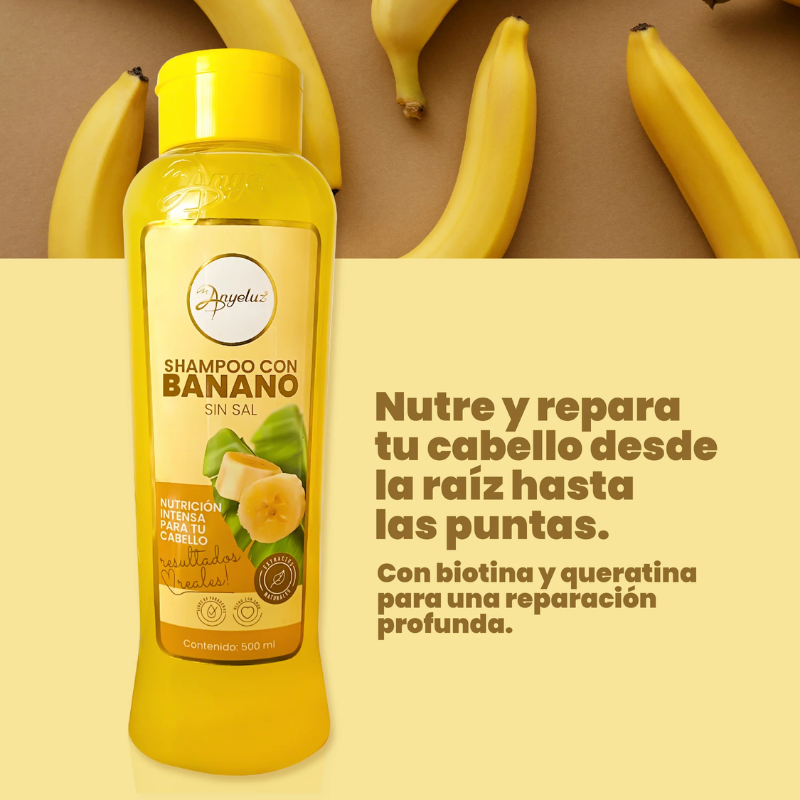 Shampoo de Banano Anyeluz REF 201