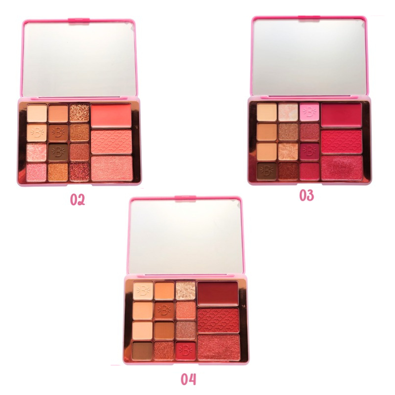 Paleta de Sombras Luxury Bloomshell REF 369