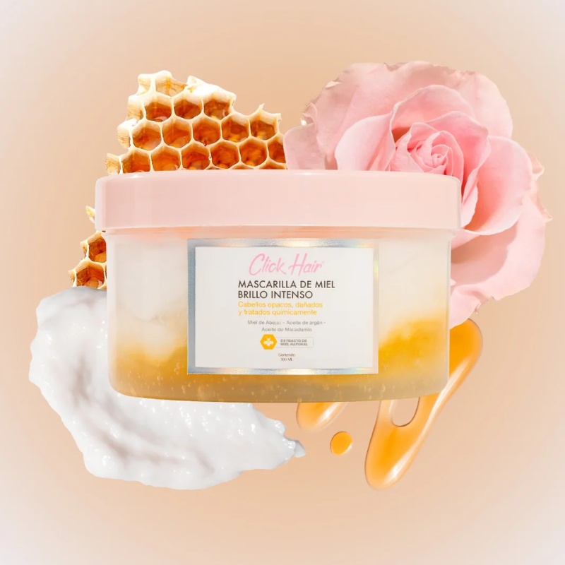 Mascarilla de miel brillo intenso REF 856