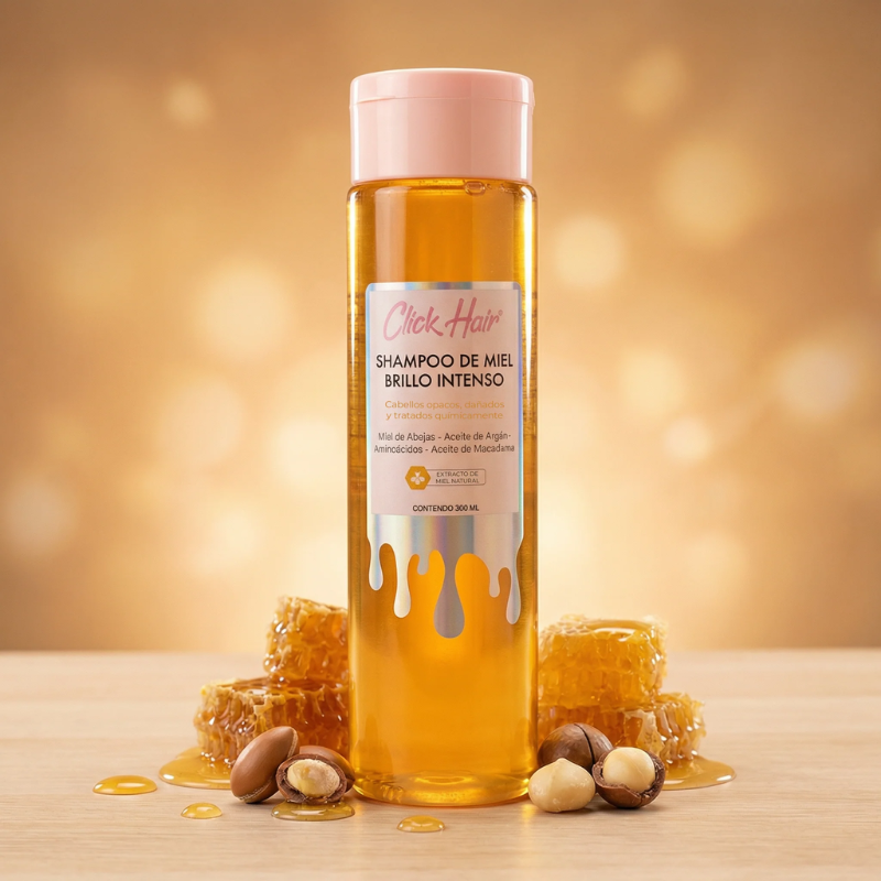 Shampoo de miel brillo intenso REF 127