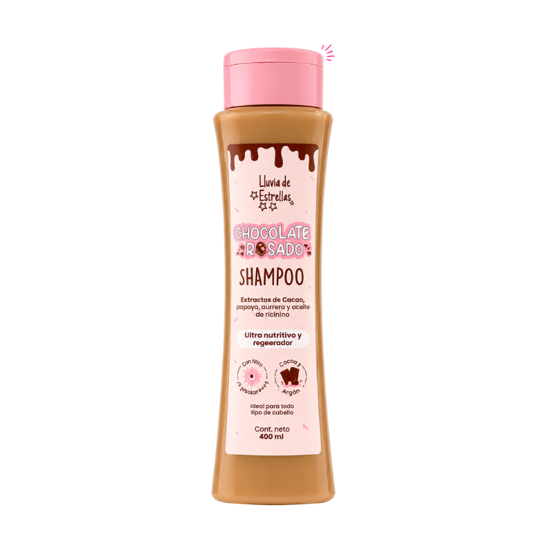 Shampoo chocolate rosado REF 176