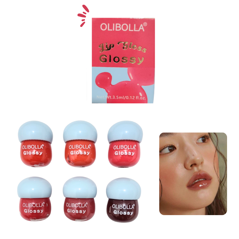 Lip gloss con color  Honguito REF