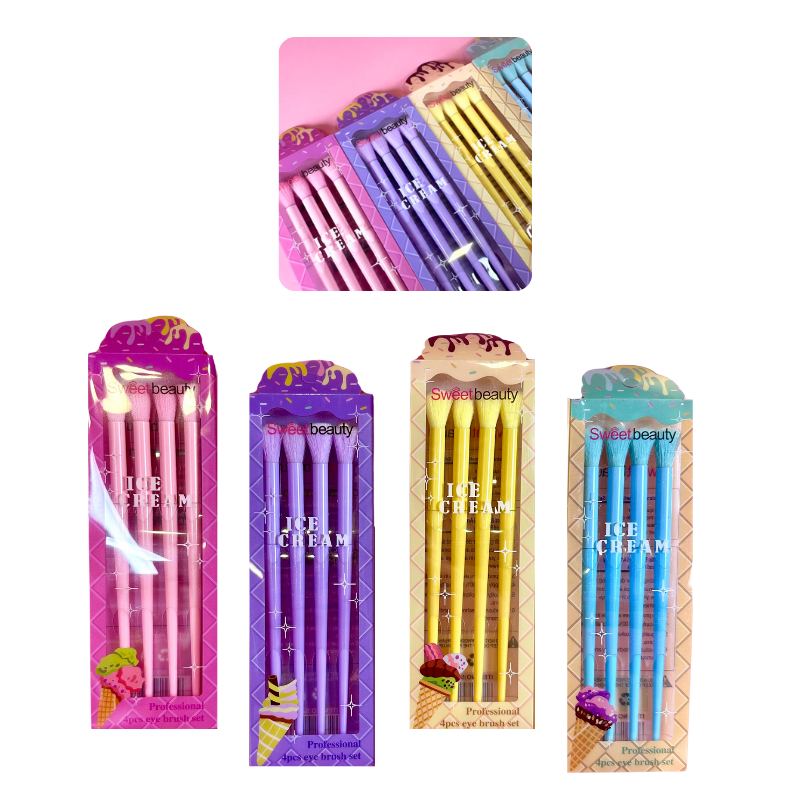 Set de brochas x4 ojos REF 666