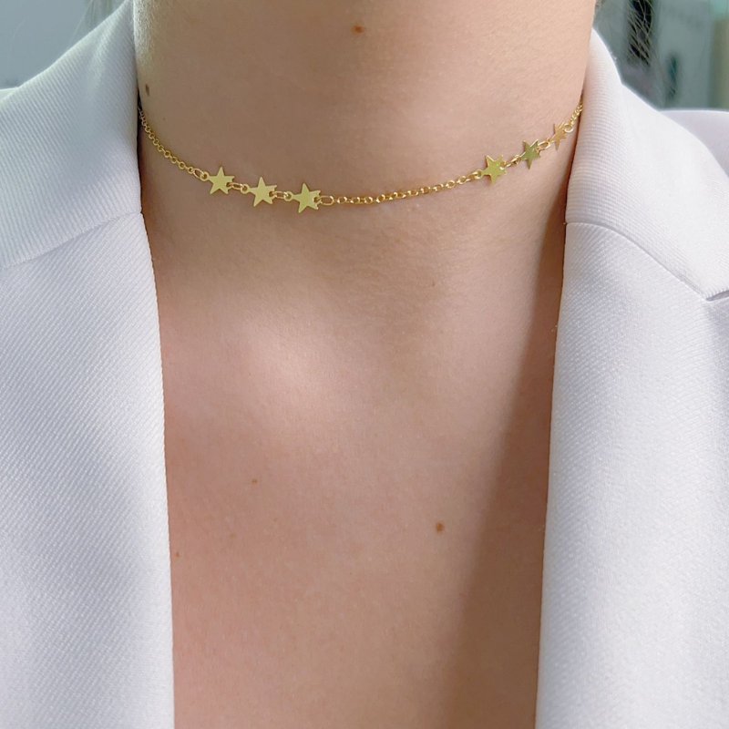Choker estrellitas REF 1.025