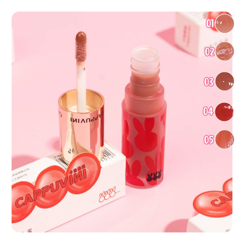 Lip gloss conejito Cappuvini REF 427