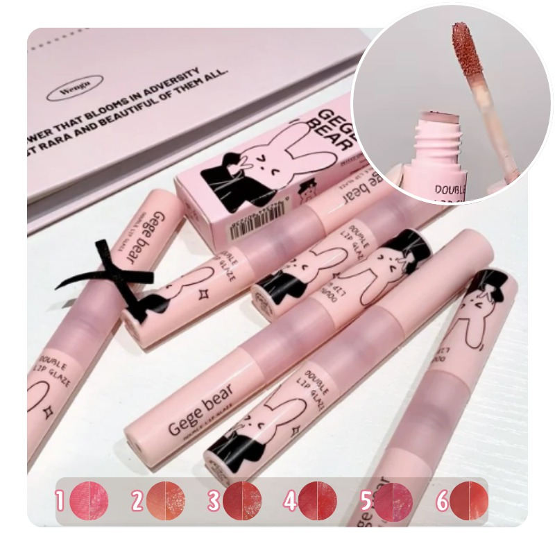 Lip Gloss Doble Capuvinni REF 491
