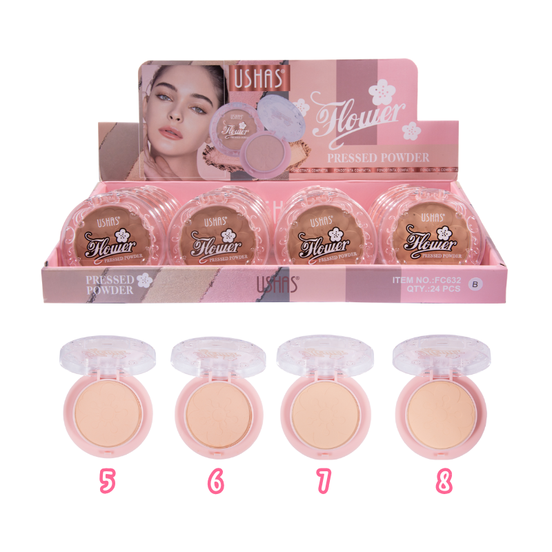 Polvo compacto Flower Ushas REF 251