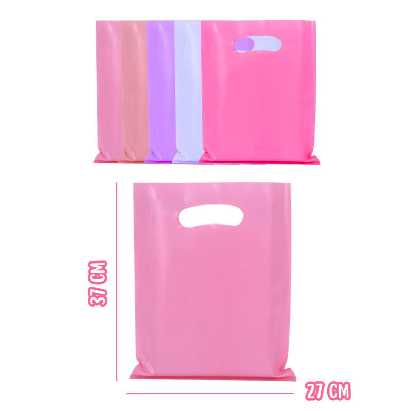 Docena bolsas plásticas empaque grande REF 580