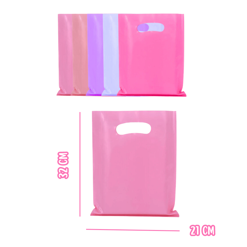 Docena bolsas plásticas empaque mediana REF 581