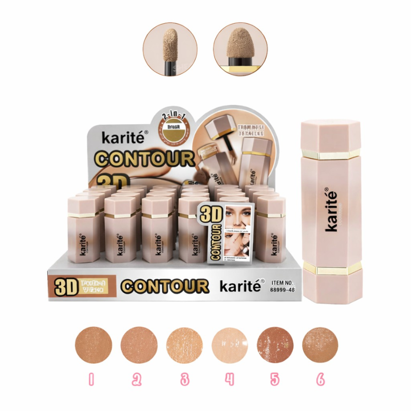 Contorno y corrector 3D Karité REF. 412