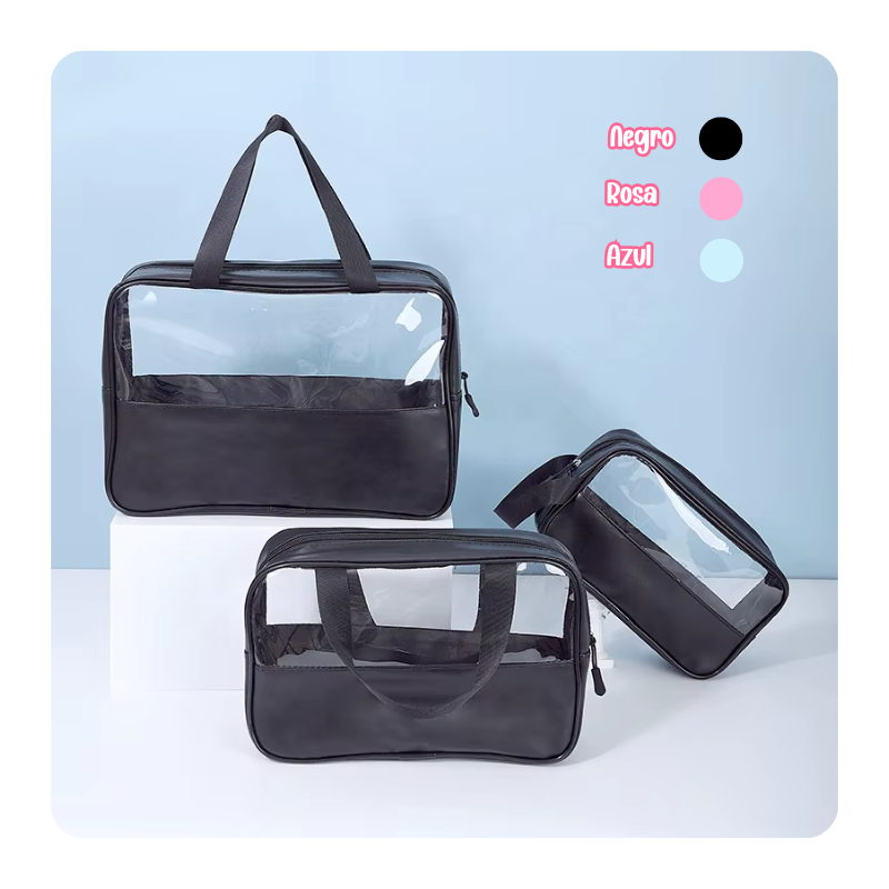 Cosmetiquera/neceser transparente REF. 827