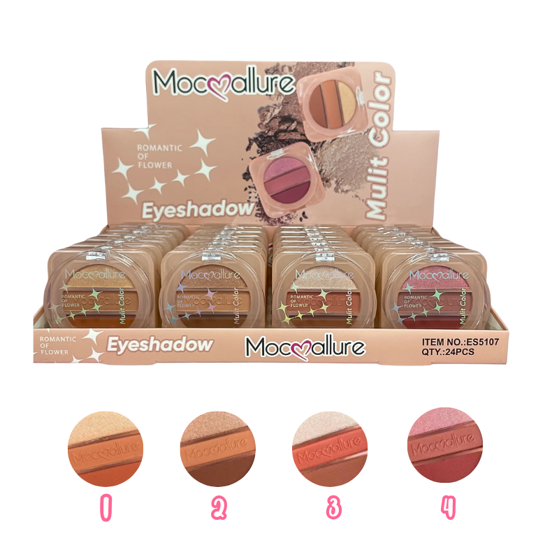 Sombra de ojos romantic flower REF. 673
