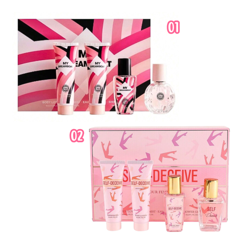 Kit de Perfume más Crema REF 675