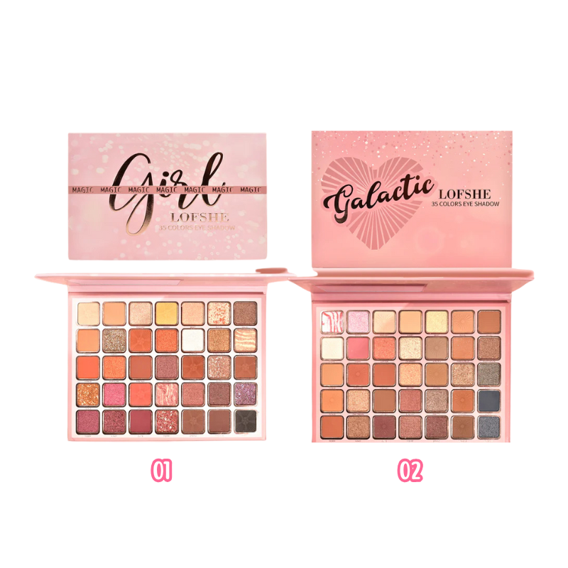 Paleta De Sombra Lofshe REF 877