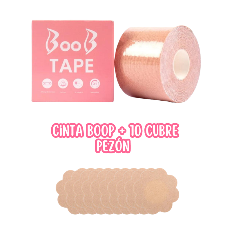 cinta boop busto + cubre pezones REF 545