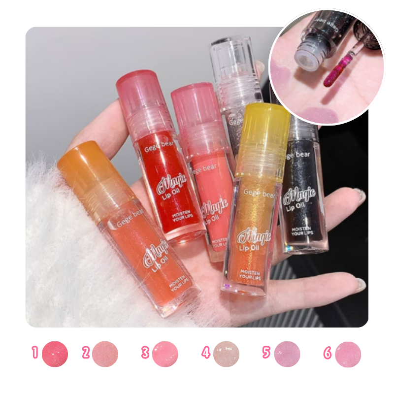 Lip Oil Hidratante Gege Bear REF 518