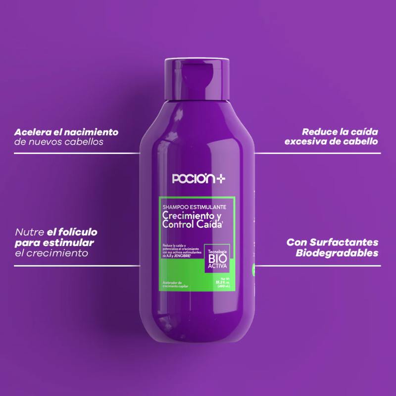 Shampoo crecimiento y control caída la poción REF 79