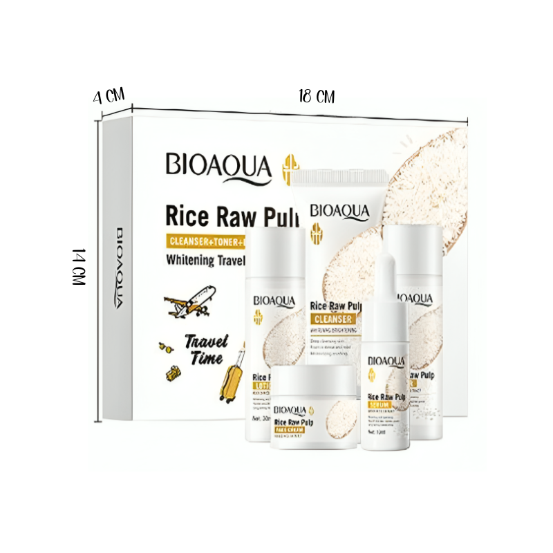 Mini kit facial de arroz REF 742
