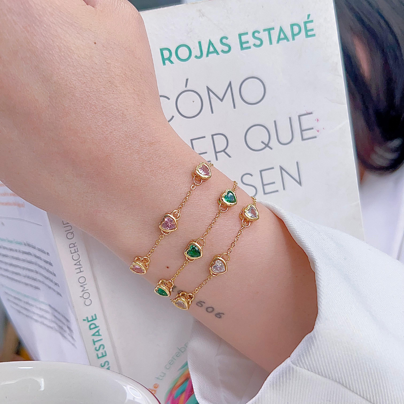 Pulsera Corazones REF 1.117