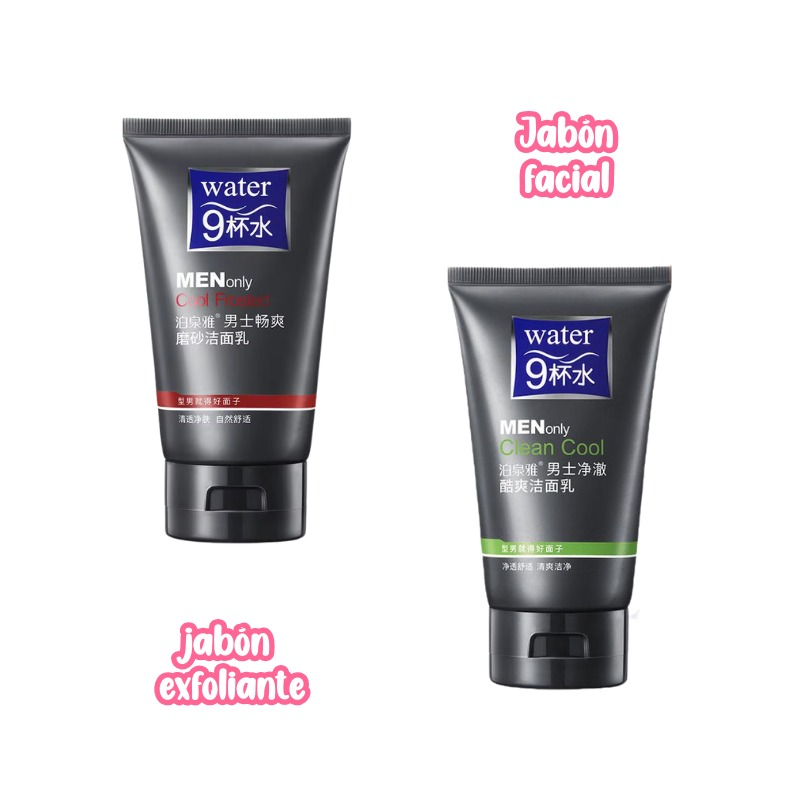 Jabón facial y exfoliante hombre REF. 688