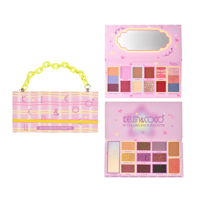 Kit de maquillaje con sombras y espejo REF. 264
