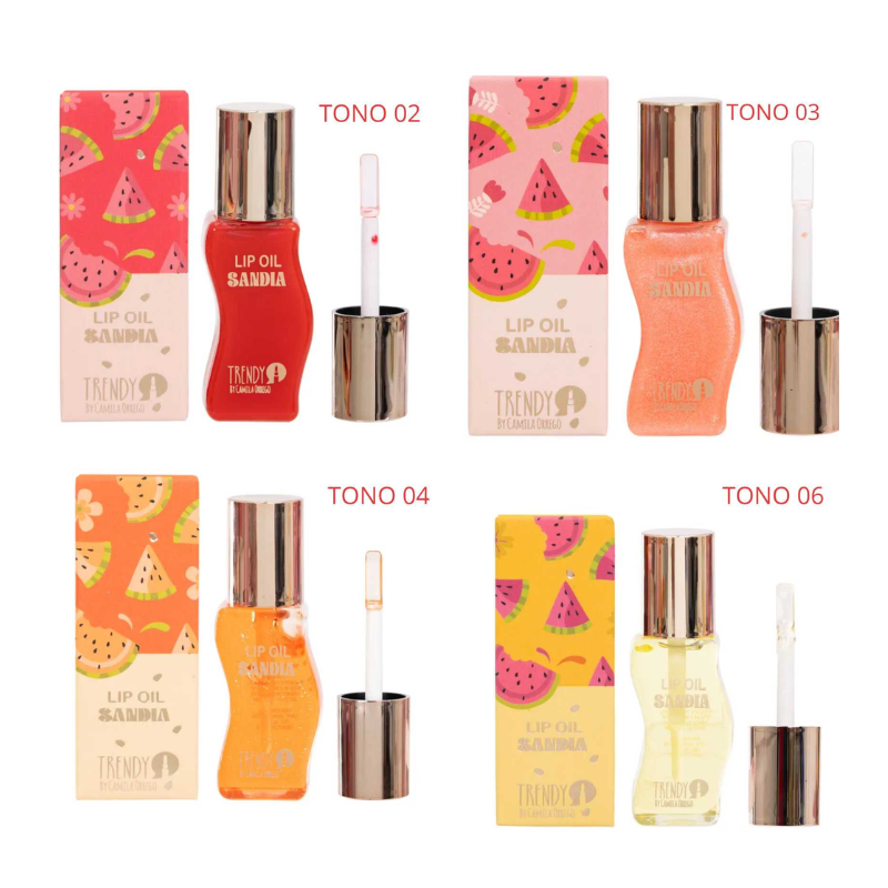 Lip oil sandía Trendy REF. 847