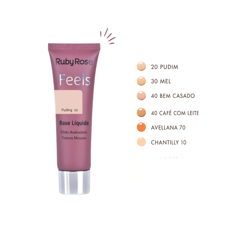 Base Feels Ruby Rose REF 46