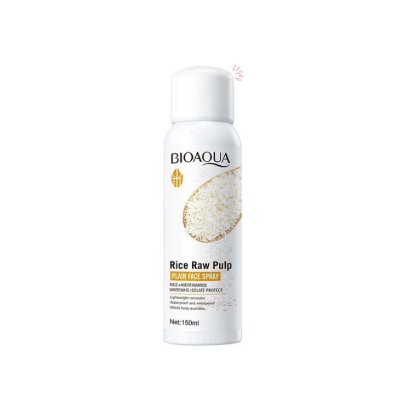 Spray facial de arroz y niacinamida bioaqua REF 612