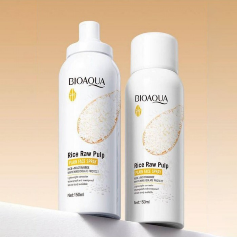 Spray facial de arroz y niacinamida bioaqua REF 612