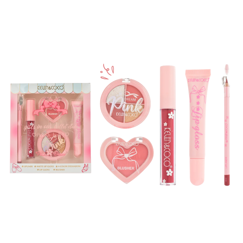 Kit de maquillaje Kevin & Coco - Pink Dream REF. 894
