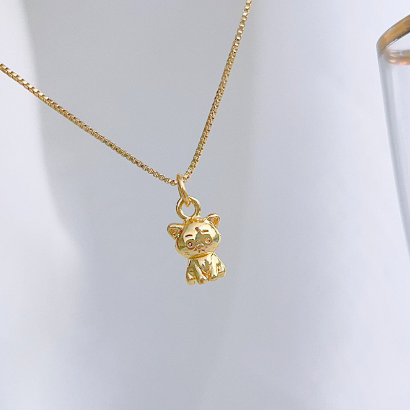 Cadena Gatico Dorado