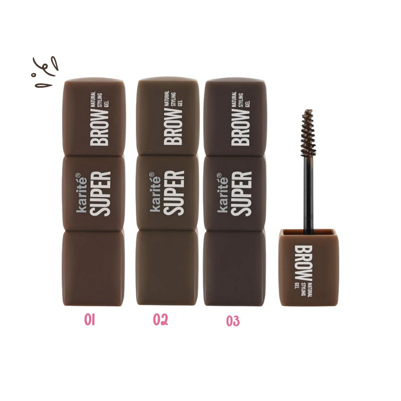 Gel Para Cejas Con Color Karite REF 189