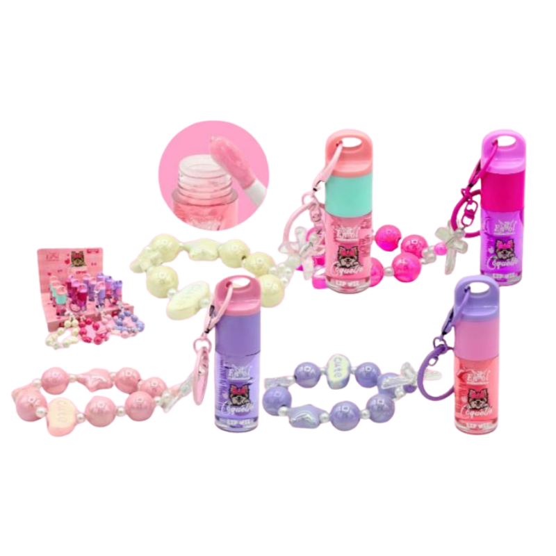Lip Gloss + Mini Tinta Llavero   REF 657