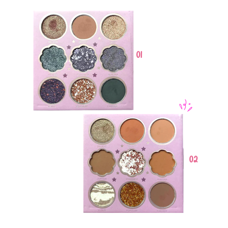 Paleta de sombras Lofshe Daisy REF 393