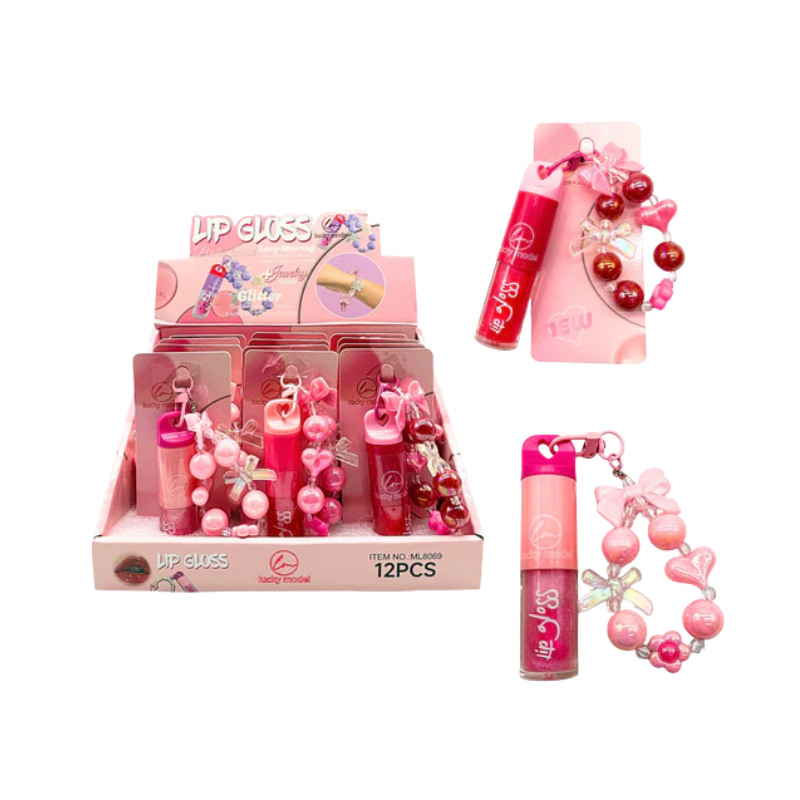Gloss Con Llavero Florecita REF 103